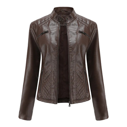 Women’s Slim Leather Jacket