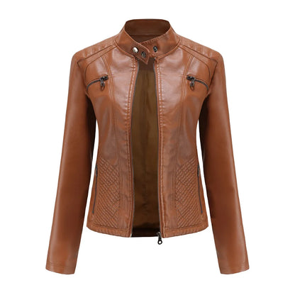 Women’s Slim Leather Jacket