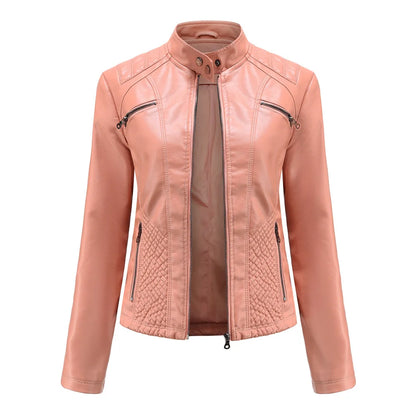 Women’s Slim Leather Jacket