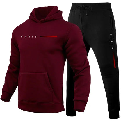 Men's Single Hooded Tracksuit