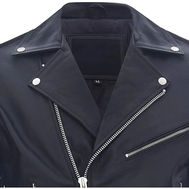 Imitation Lambskin Leather Jacket