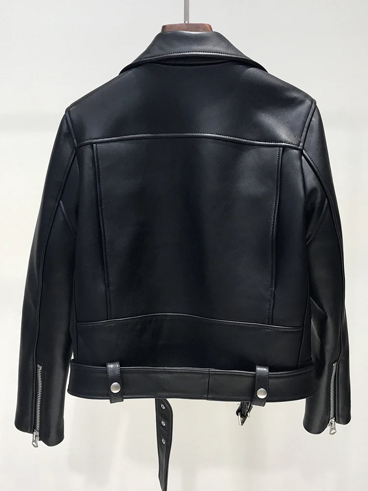 Women’s Casual Leather Jacket
