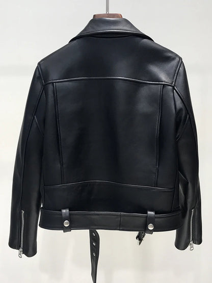 Women’s Casual Leather Jacket