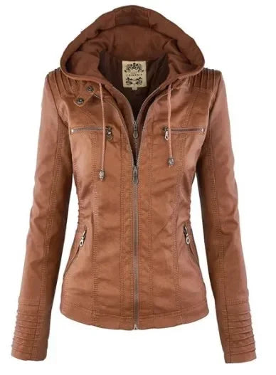 Women’s Faux Leather Jacket