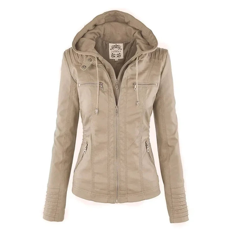 Women’s Faux Leather Jacket