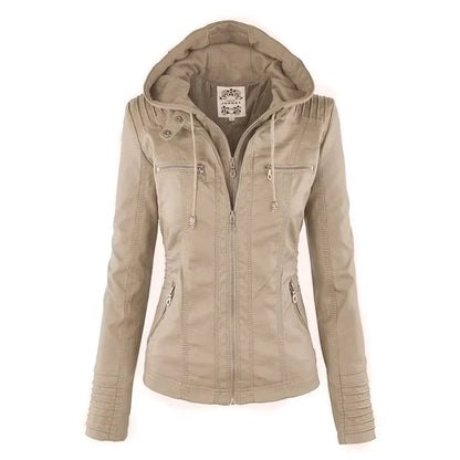 Women’s Faux Leather Jacket