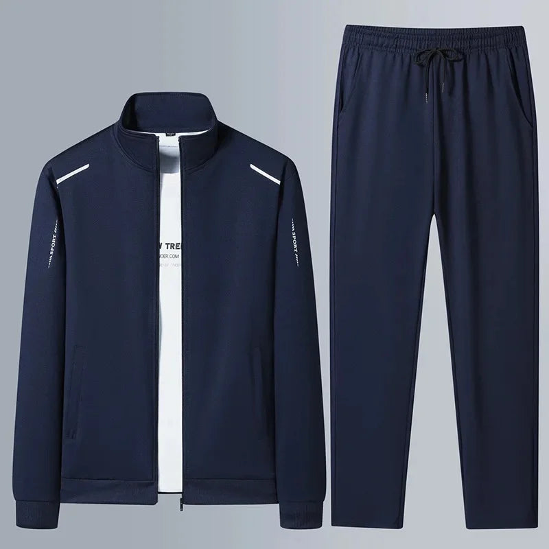 Men’s Casual Zipper Tracksuit
