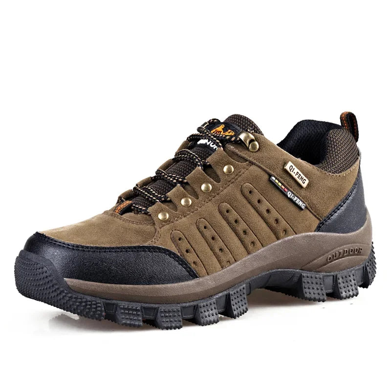 Waterproof Outdoor Leather Sneakers