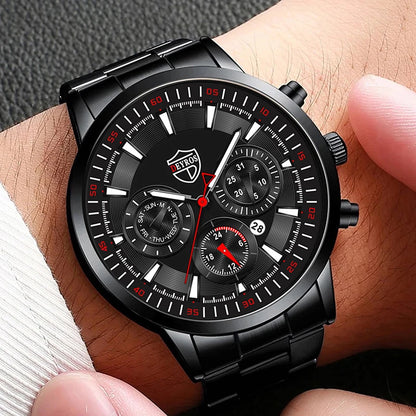 Man Business Casual Quartz Watch