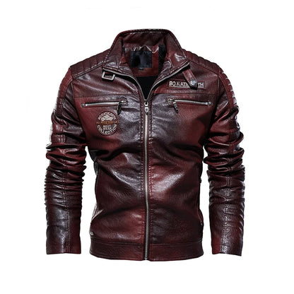 Men’s Winter Leather Jacket