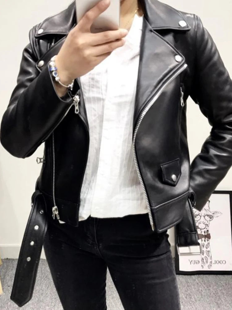 Women’s Casual Leather Jacket