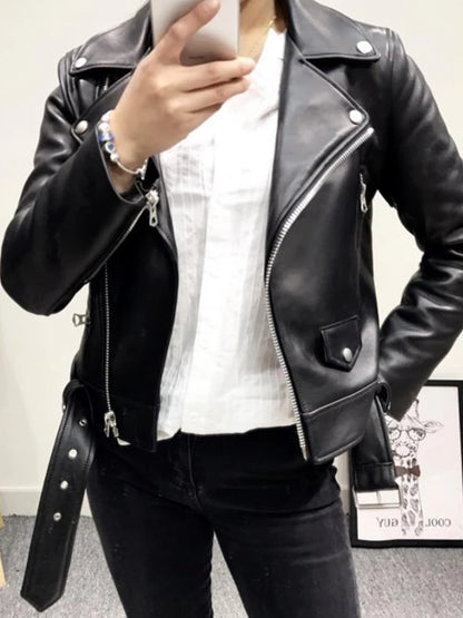 Women’s Casual Leather Jacket