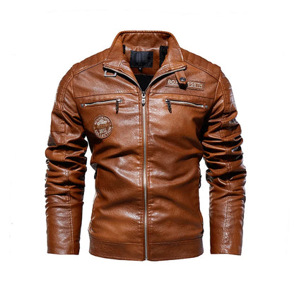 Men’s Winter Leather Jacket