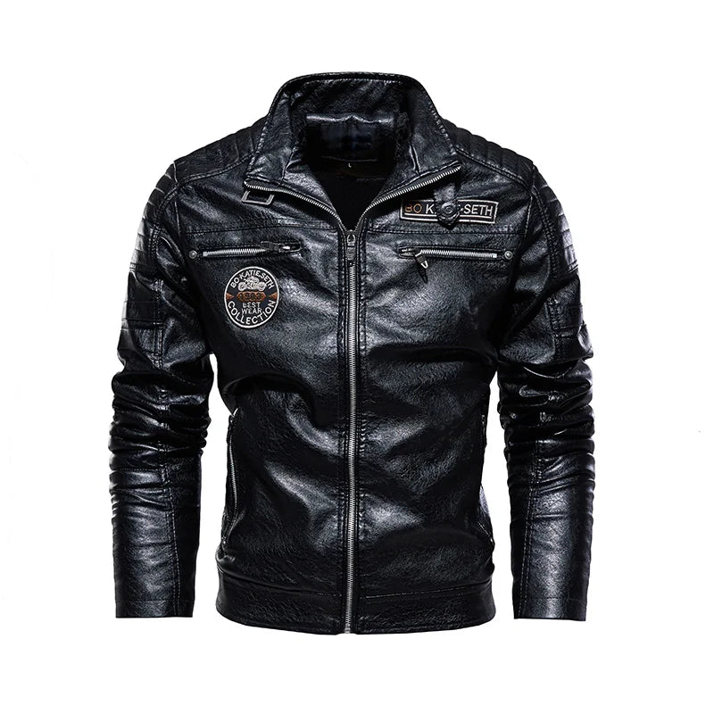 Men’s Winter Leather Jacket