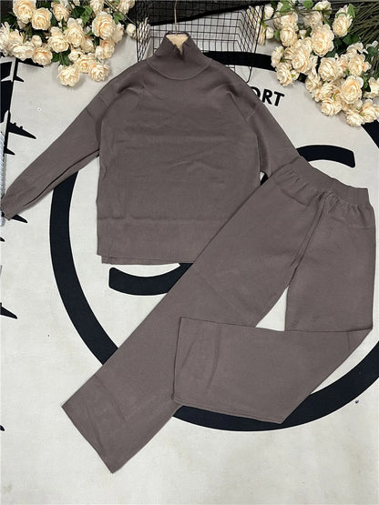 Autumn Winter 2 Pieces Women Tracksuit