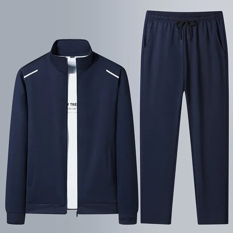 Men’s Casual Zipper Tracksuit