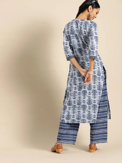 Ethnic Style 2 PCS Women's Suits