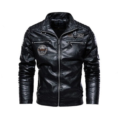 Men’s Winter Leather Jacket