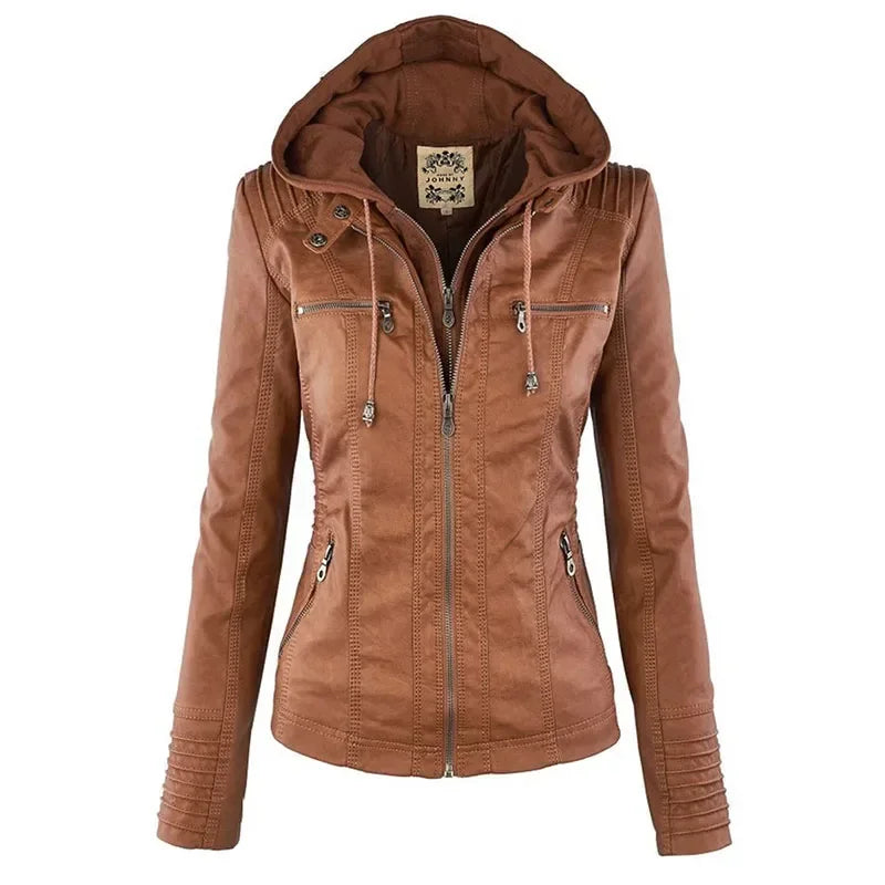 Women’s Faux Leather Jacket