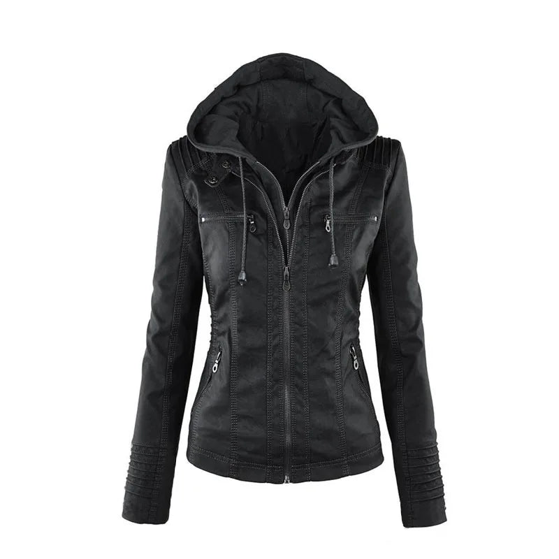 Women’s Faux Leather Jacket