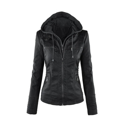 Women’s Faux Leather Jacket