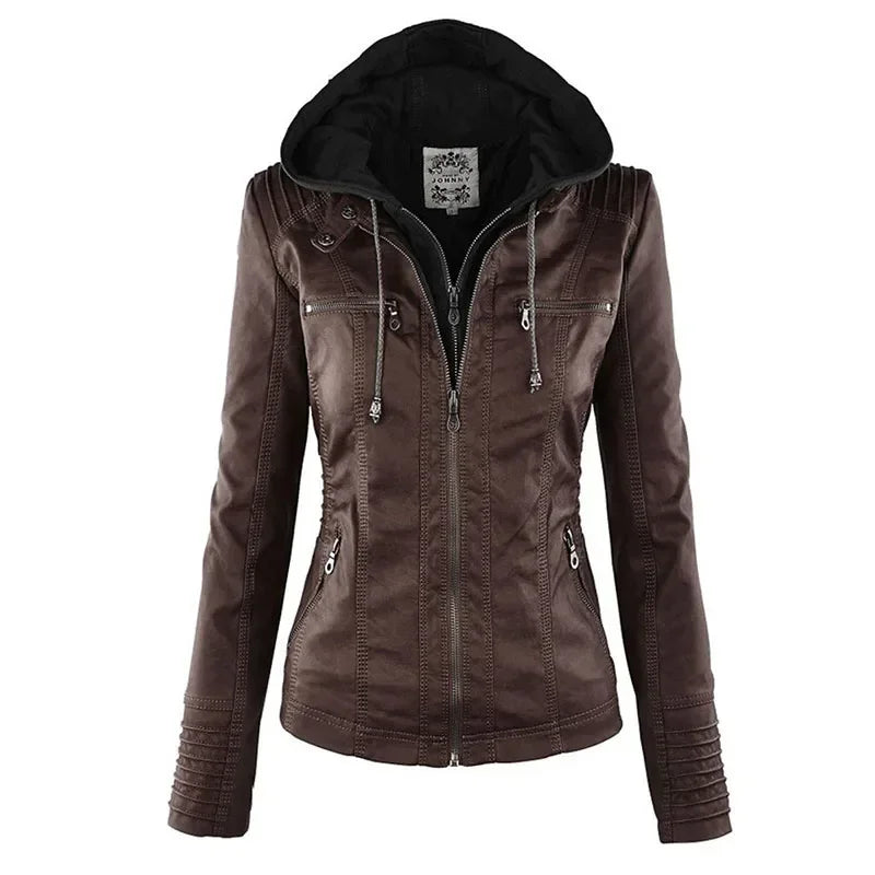Women’s Faux Leather Jacket