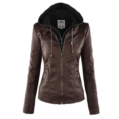 Women’s Faux Leather Jacket