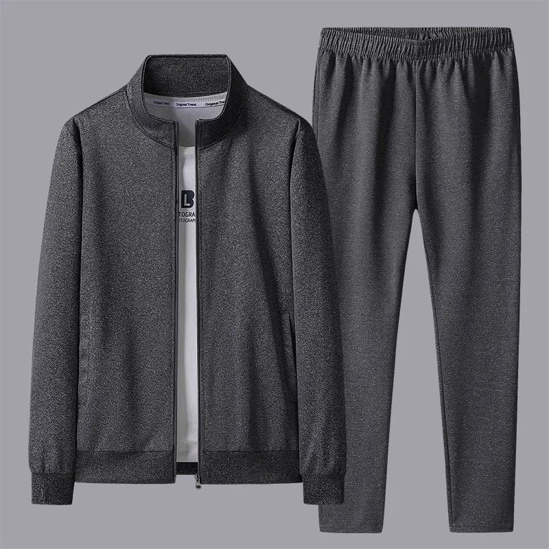 Men’s Casual Zipper Tracksuit
