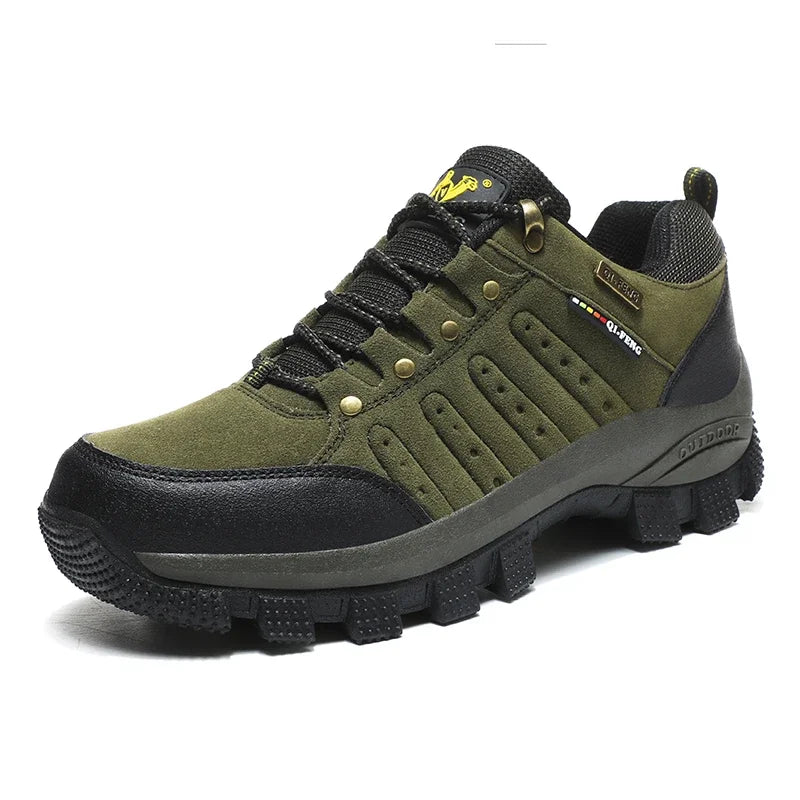 Waterproof Outdoor Leather Sneakers