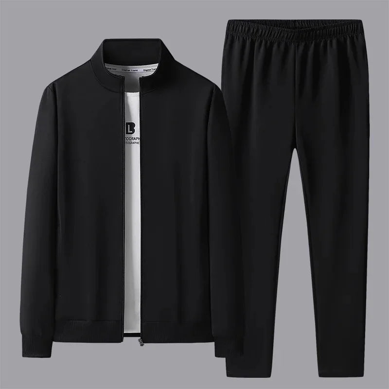 Men’s Casual Zipper Tracksuit