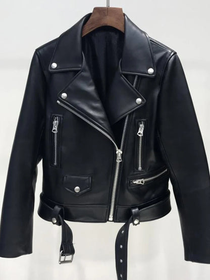 Women’s Casual Leather Jacket