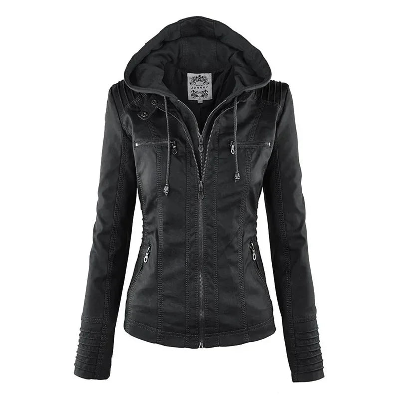 Women’s Faux Leather Jacket