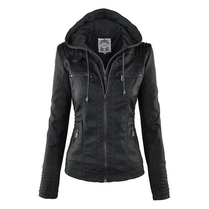 Women’s Faux Leather Jacket