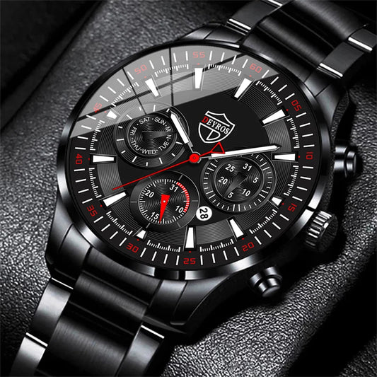 Man Business Casual Quartz Watch