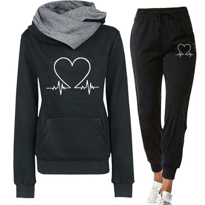 Winter Woman Warm Tracksuit