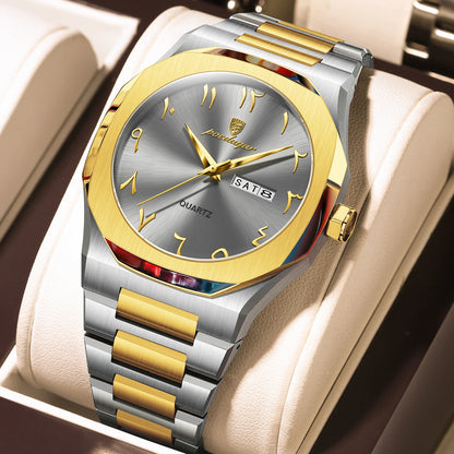 Luxury Week Calendar Man Wristwatch