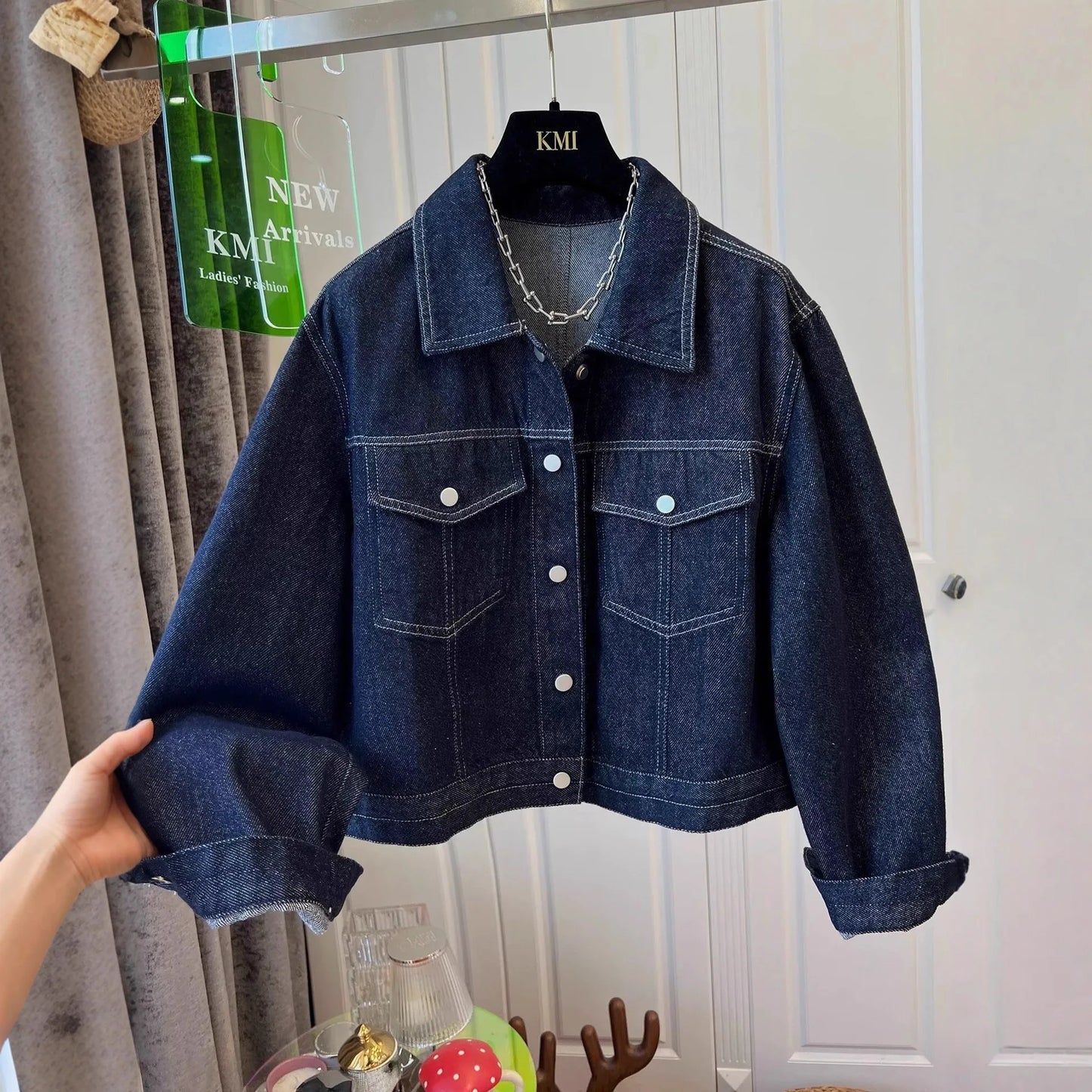 Women's Short Style Denim Jacket