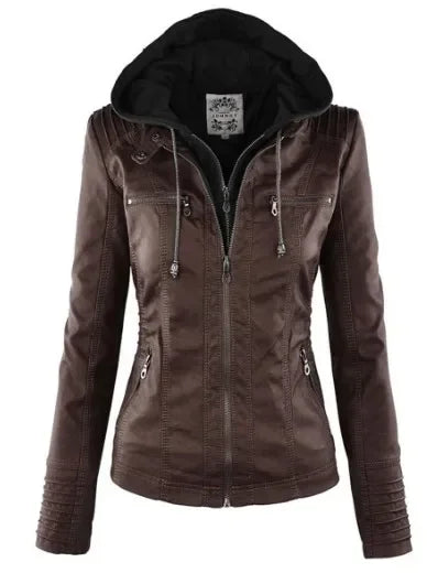 Women’s Faux Leather Jacket