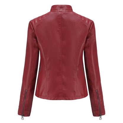 Women’s Slim Leather Jacket