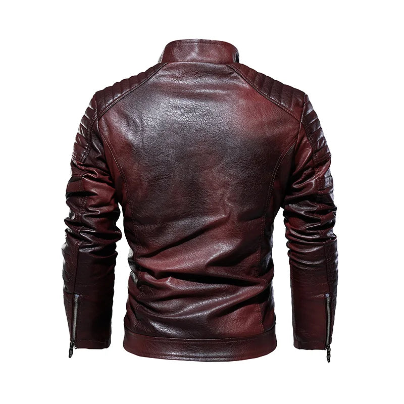 Men’s Winter Leather Jacket