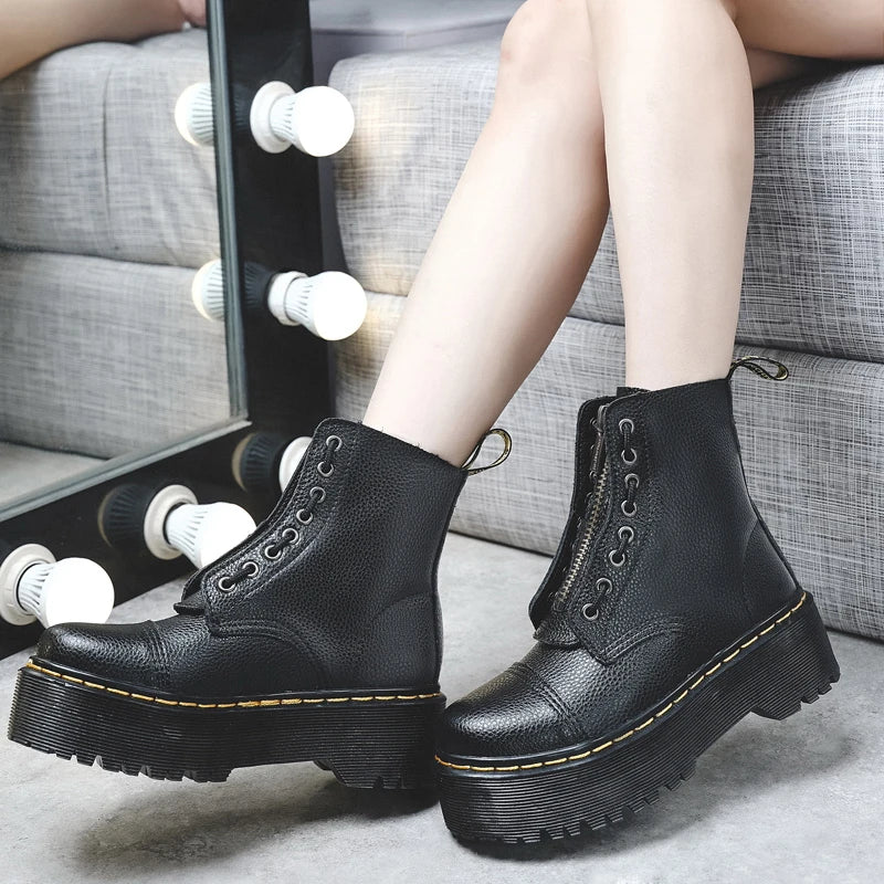 Women’s Leather Ankle Boots