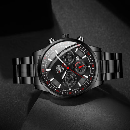 Man Business Casual Quartz Watch