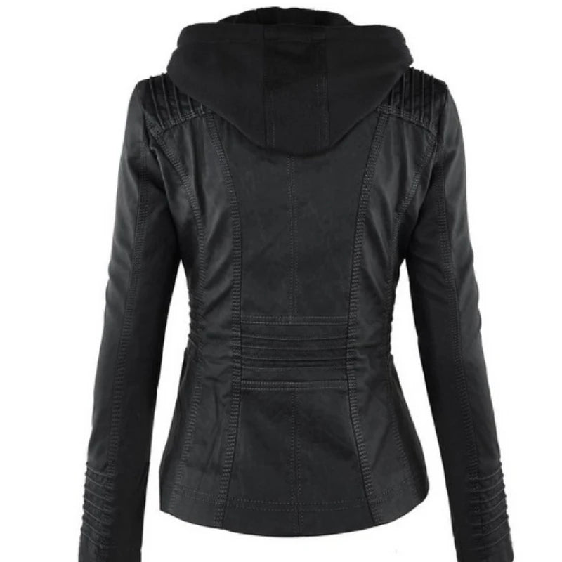 Women’s Faux Leather Jacket