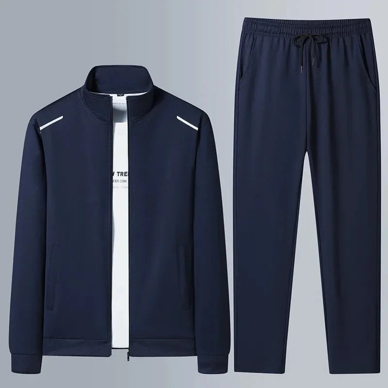 Men’s Casual Zipper Tracksuit