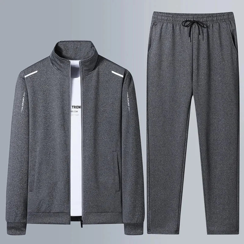 Men’s Casual Zipper Tracksuit