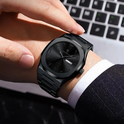 Luxury Week Calendar Man Wristwatch