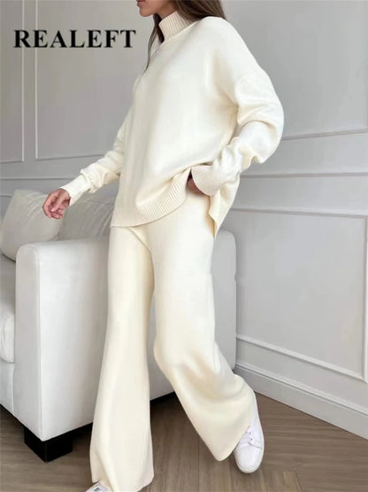 Autumn Winter 2 Pieces Women Tracksuit